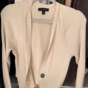 Banana Republic Women's Cream Cardigan